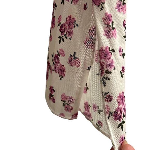 Kirious Women's Floral Smocked Long Sleeve Blouse Size M Multicolor - Picture 7 of 12